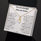 ENCOURAGEMENT STORM ALLURING NECKLACE GIFT SET