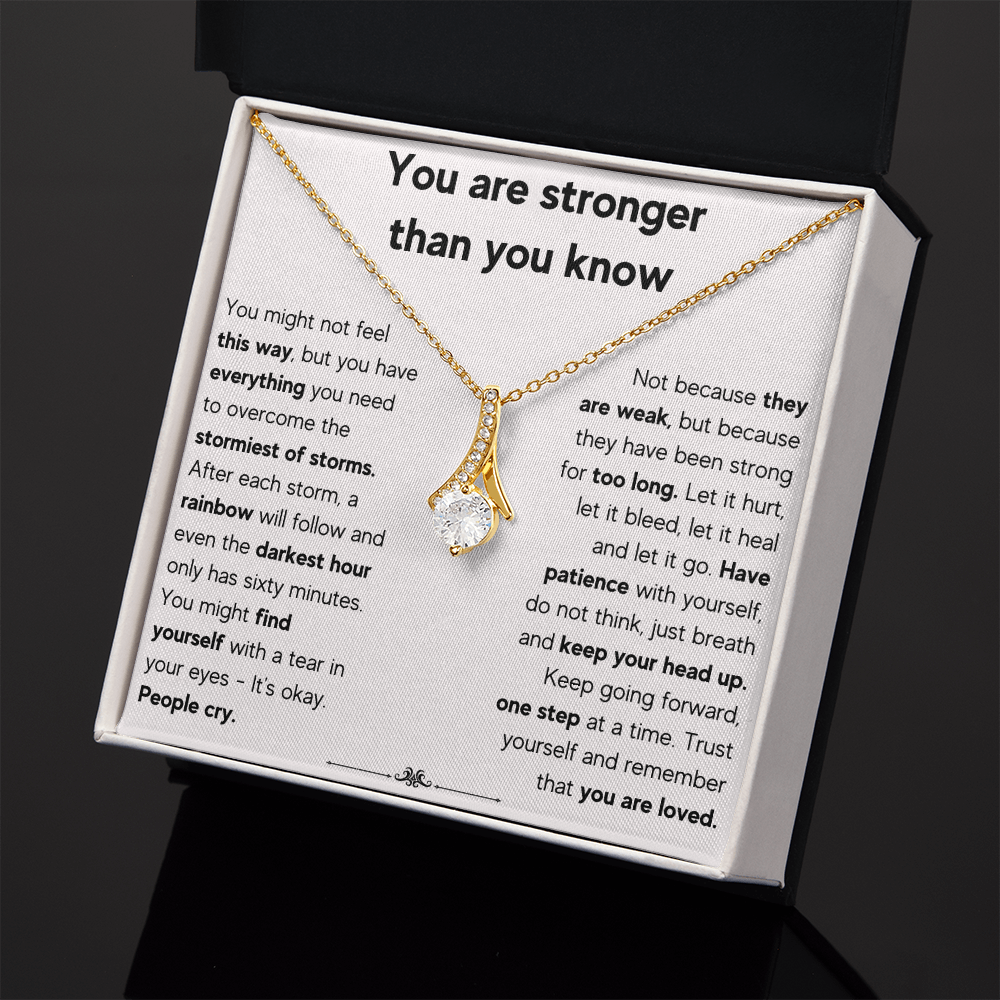 ENCOURAGEMENT STORM ALLURING NECKLACE GIFT SET