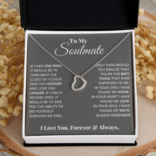 My Forever - Delicate Heart Necklace 2