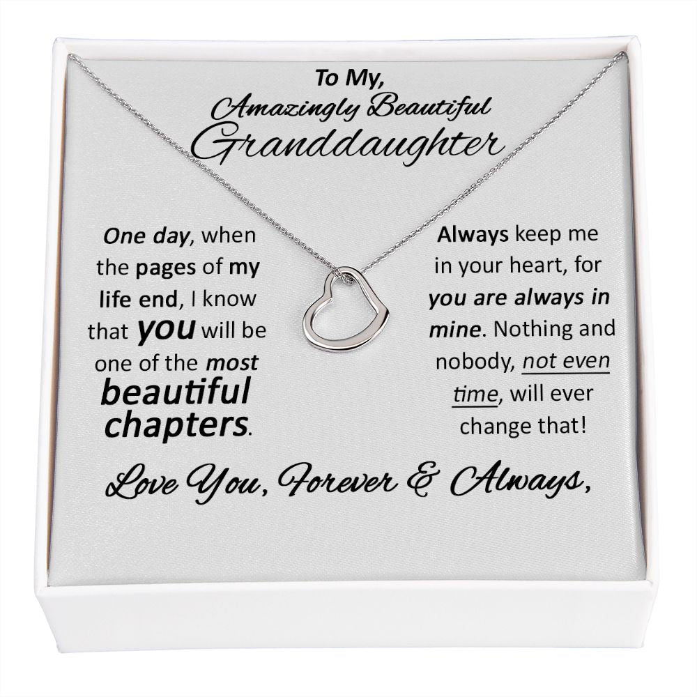 Granddaughter - Keep Me In Your Heart