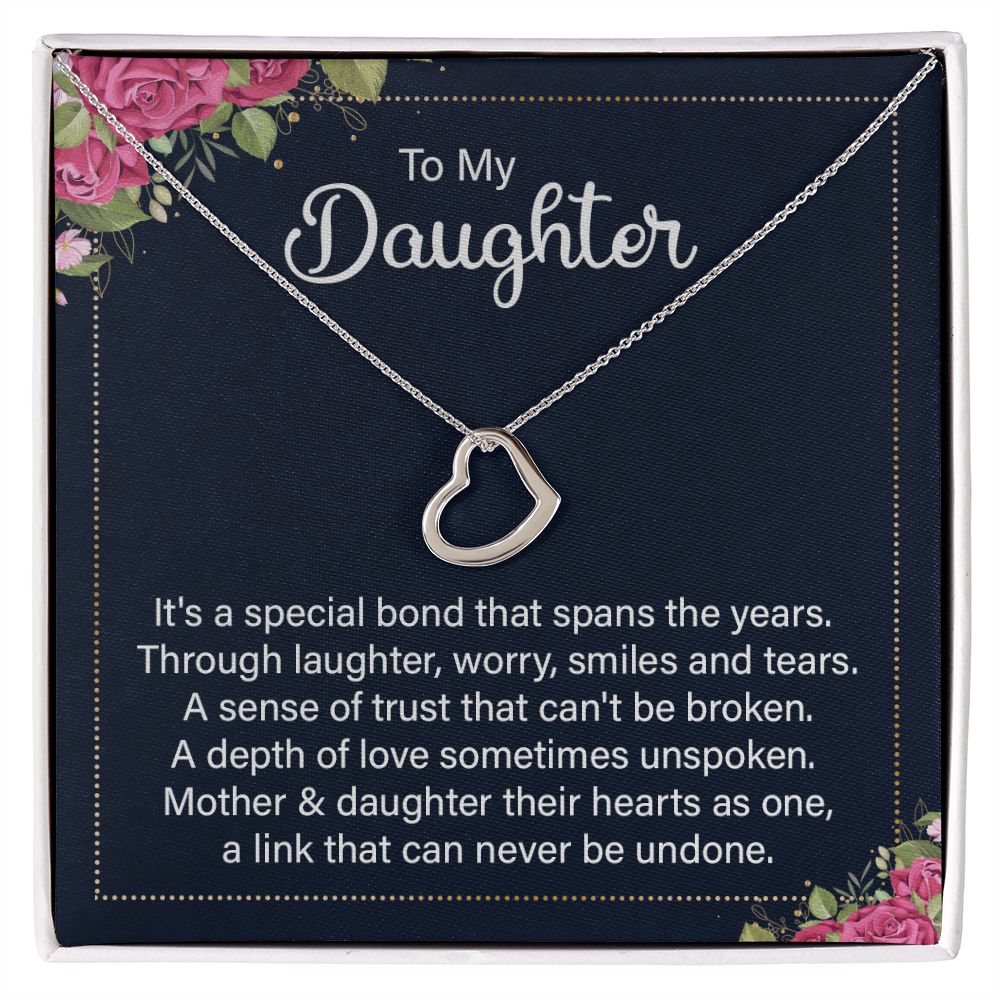 DAUGHTER BOND DELICATE HEART