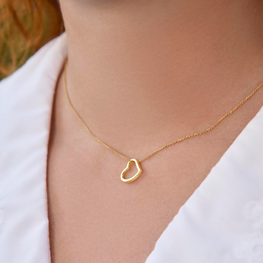 [ALMOST GONE] Daughter  - Love & Light - Delicate Hearts Necklace