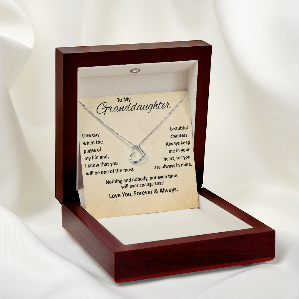 Granddaughter - Beautiful Chapters - Personalized (Make It Yours)