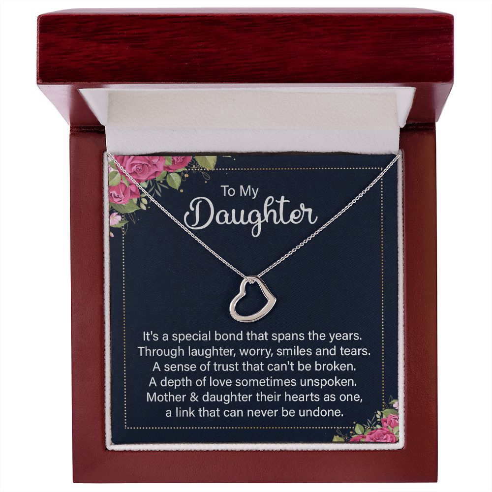 DAUGHTER BOND DELICATE HEART