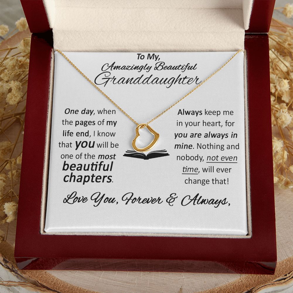 Granddaughter - Beautiful Chapters Forever