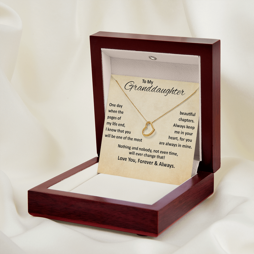 Granddaughter - Beautiful Chapters - Personalized (Make It Yours)