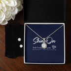 ETERNAL HOPE NECKLACE AND EARRINGS SET