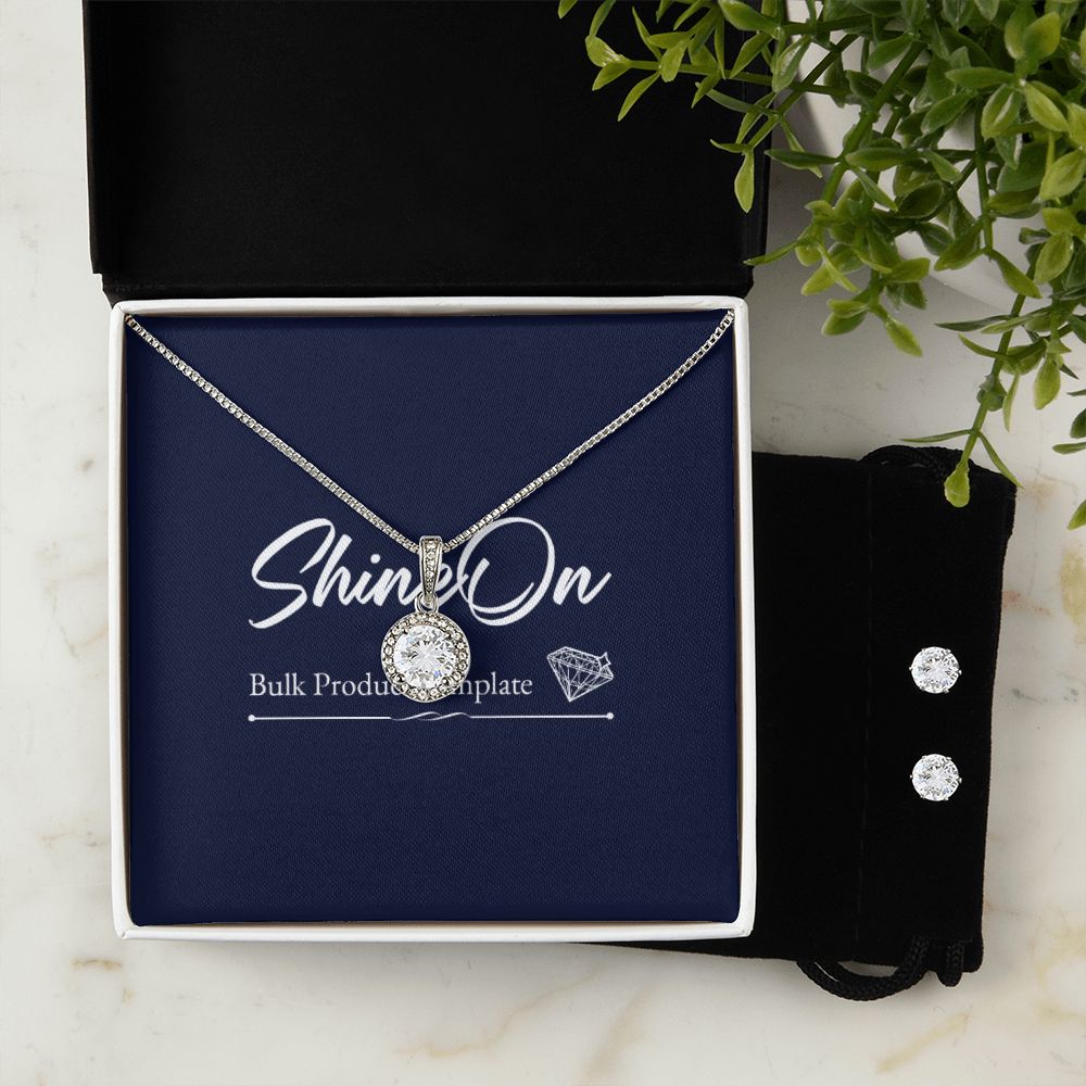 ETERNAL HOPE NECKLACE AND EARRINGS SET