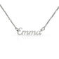 TO MY DAUGHTER CHAPTERS SQUEEZED NAME NECKLACE GIFT SET