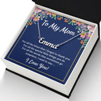 TO MY MOM FOR ALL NAME NECKLACE GIFT SET