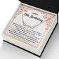 15TH BIRTHDAY SQUEEZED CUSTOM NAME NECKLACE