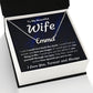 TO MY WIFE SOONER NAME NECKLACE GIFT SET