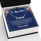 TO MY MOM FOR ALL NAME NECKLACE GIFT SET