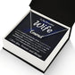 TO MY WIFE SOONER NAME NECKLACE GIFT SET