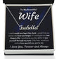 TO MY WIFE SOONER NAME NECKLACE GIFT SET