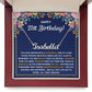 21ST BIRTHDAY WRAPPED CUSTOM NAME NECKLACE