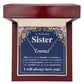 TO MY SISTER CONNECTED NAME NECKLACE GIFT SET