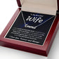 TO MY WIFE SOONER NAME NECKLACE GIFT SET