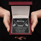 TO MY MOMMY BUMP NAME NECKLACE GIFT SET