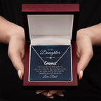 TO MY DAUGHTER LITTLE GIRL CUSTOM NAME NECKLACE GIFT SET