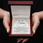 16TH BIRTHDAY DIRECTION SQUEEZED CUSTOM NAME NECKLACE