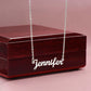 TO MY SOULMATE SOONER NAME NECKLACE GIFT SET