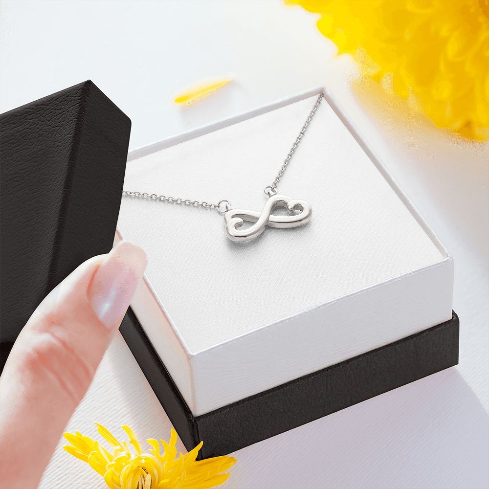 FG Family Gift Mall Gifts For Daughter Gift From Mom Dad Infinity Necklace For Women Gifts For Daughter Birthday Adult