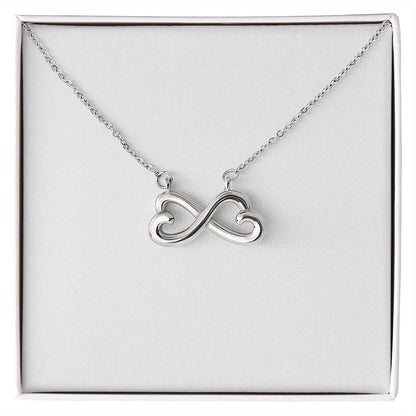 FG Family Gift Mall Gifts For Daughter Gift From Mom Dad Infinity Necklace For Women Gifts For Daughter Birthday Adult
