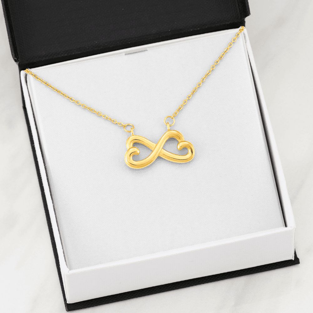 FG Family Gift Mall Gifts For Daughter Gift From Mom Dad Infinity Necklace For Women Gifts For Daughter Birthday Adult