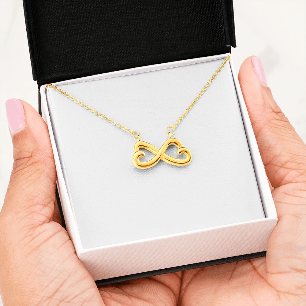 FG Family Gift Mall Gifts For Daughter Gift From Mom Dad Infinity Necklace For Women Gifts For Daughter Birthday Adult