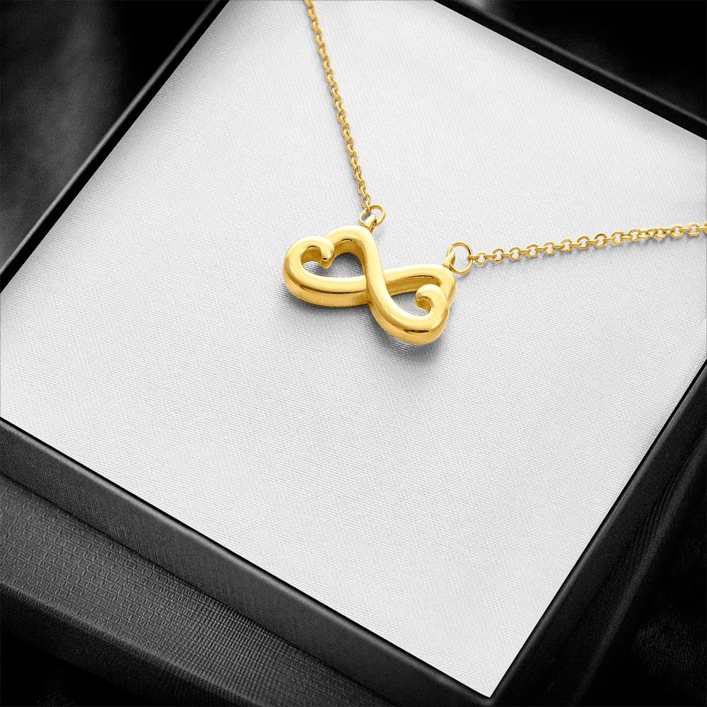 FG Family Gift Mall Gifts For Daughter Gift From Mom Dad Infinity Necklace For Women Gifts For Daughter Birthday Adult