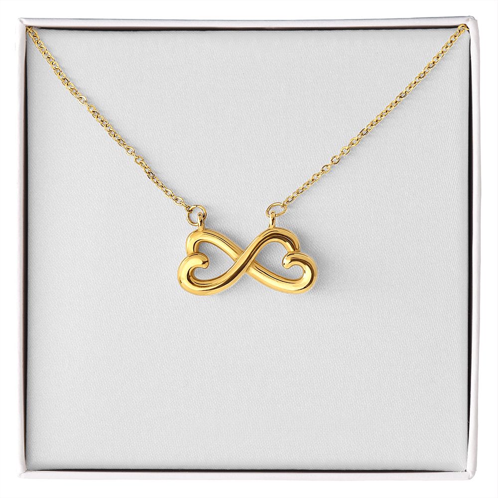 FG Family Gift Mall Gifts For Daughter Gift From Mom Dad Infinity Necklace For Women Gifts For Daughter Birthday Adult