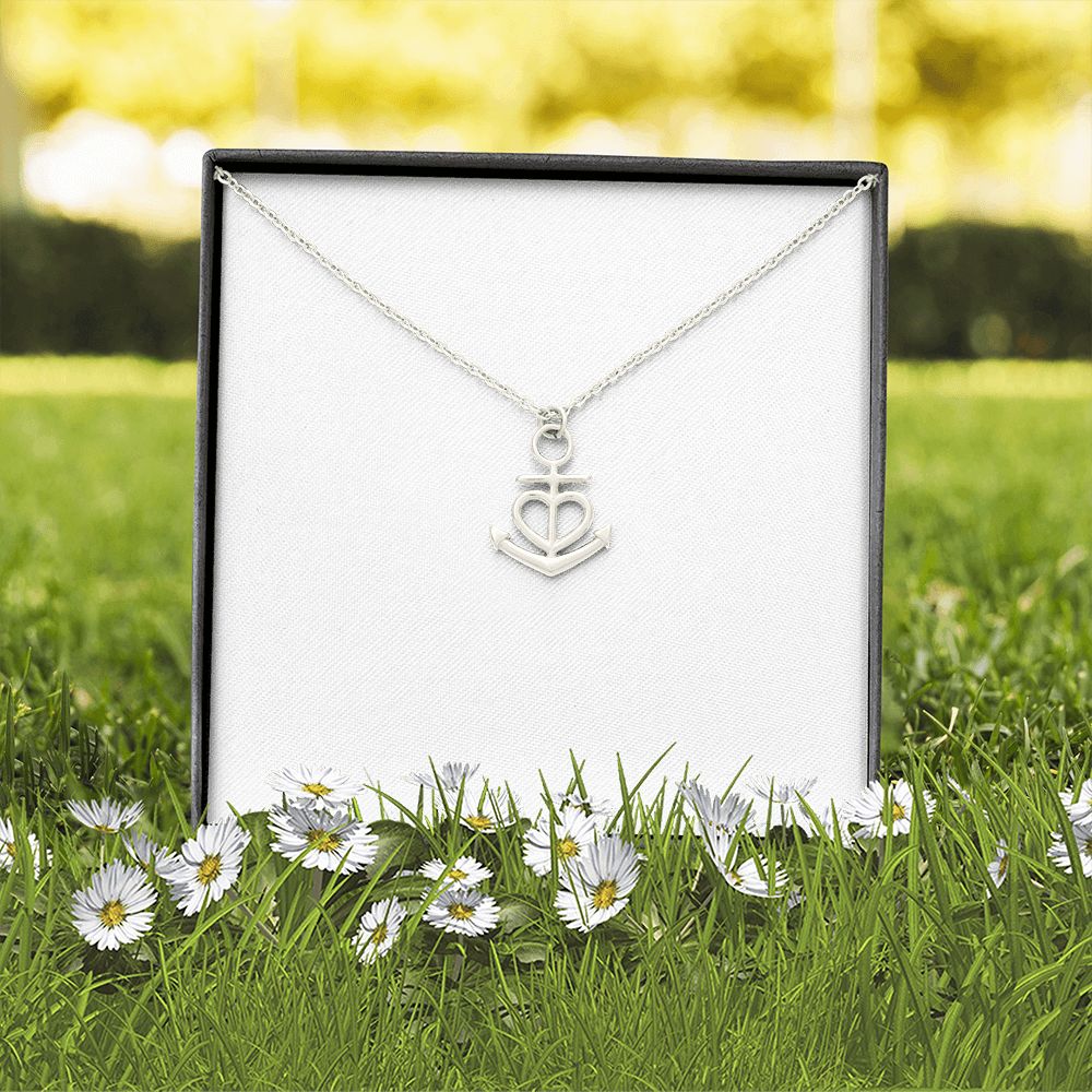 TO MY BESTFRIEND ANCHOR NECKLACE GIFT SET