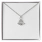 TO MY BESTFRIEND ANCHOR NECKLACE GIFT SET