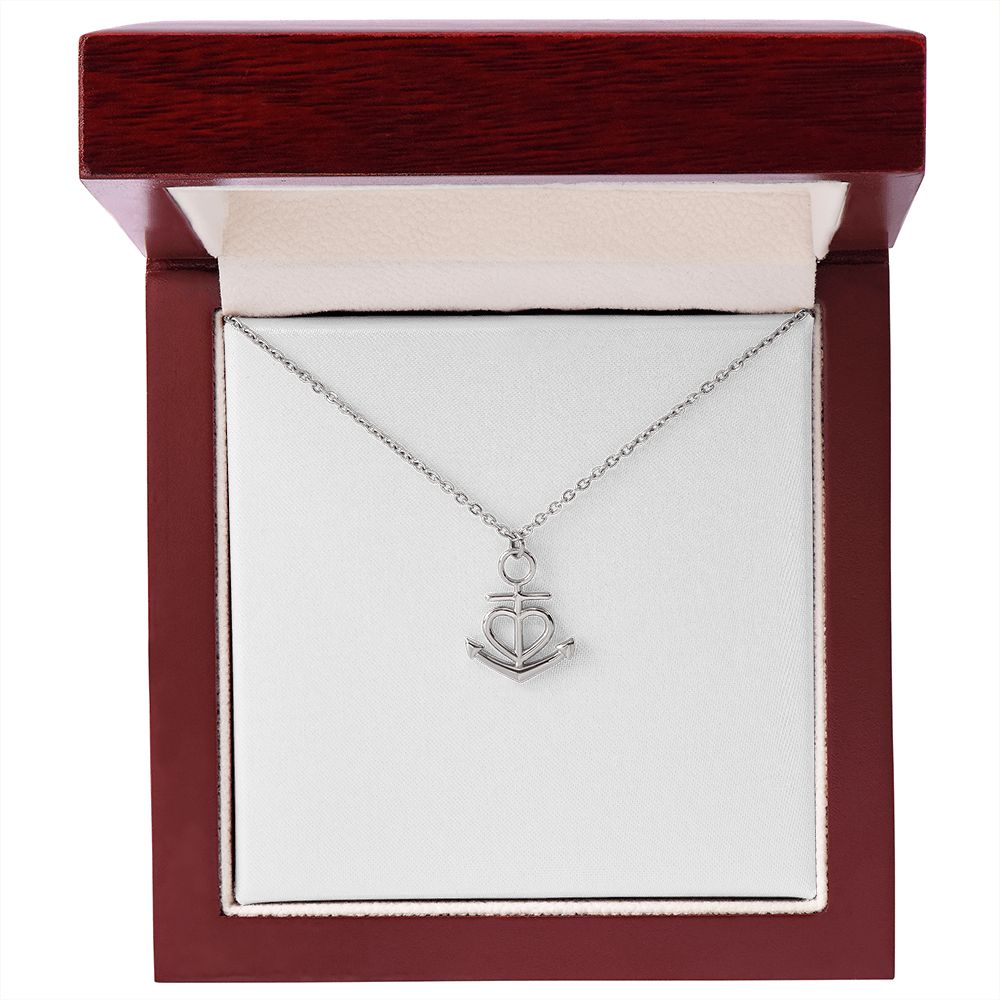 TO MY BESTFRIEND ANCHOR NECKLACE GIFT SET