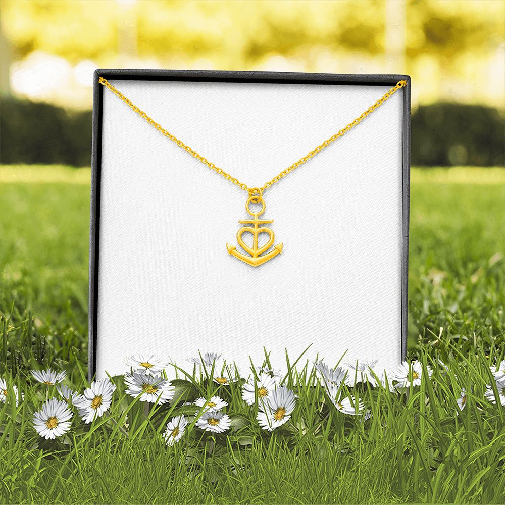 TO MY BESTFRIEND ANCHOR NECKLACE GIFT SET