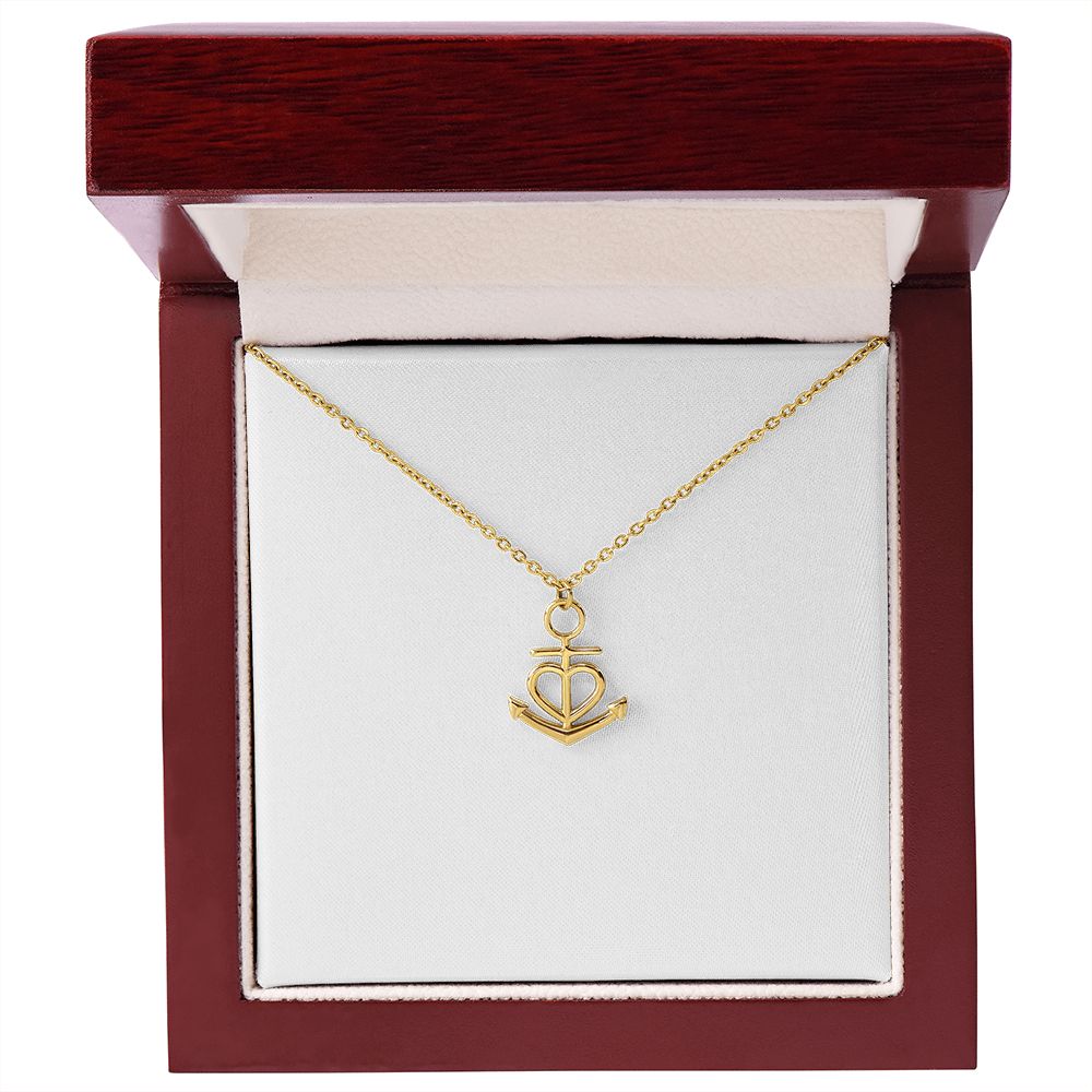 TO MY BESTFRIEND ANCHOR NECKLACE GIFT SET