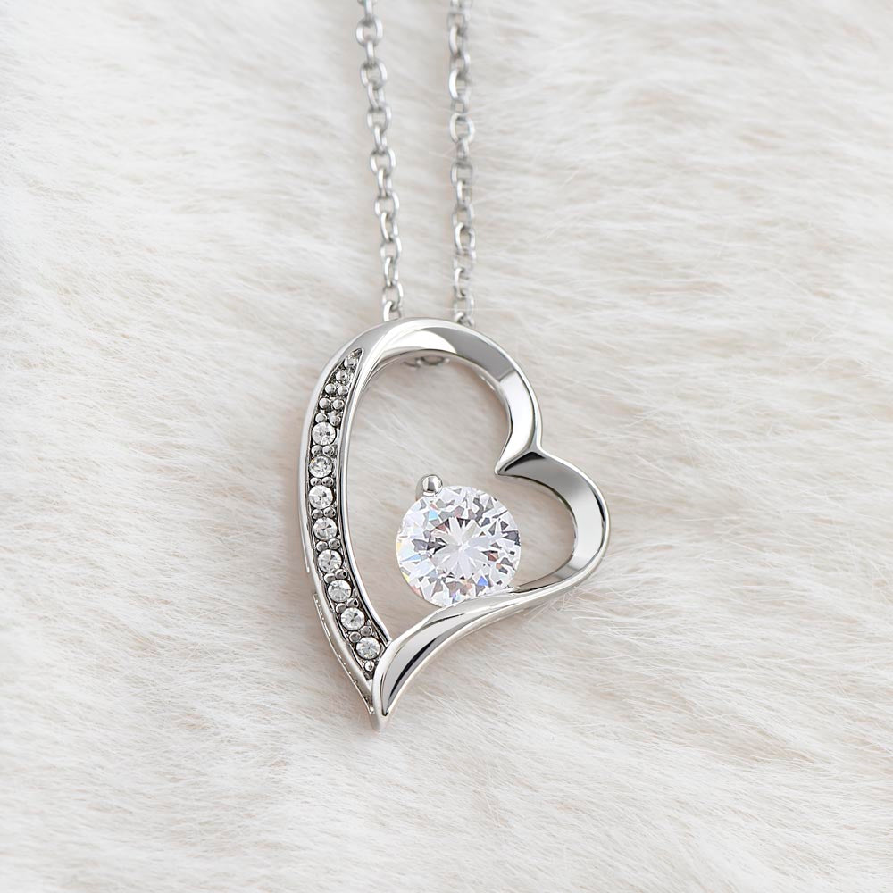 TO MY GRANDDAUGHTER FOREVER LOVE NECKLACE GIFT SET - GRINCH