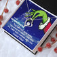 TO MY GRANDDAUGHTER FOREVER LOVE NECKLACE GIFT SET - GRINCH