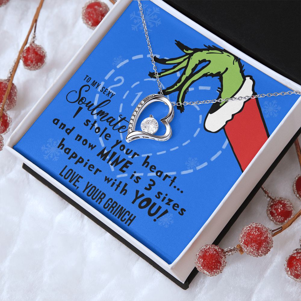 to-my sexy soulmate, i stole your heart, heart pendant necklace_artwork_original_artwork FOREVER LOVE NECKLACE GIFT SET