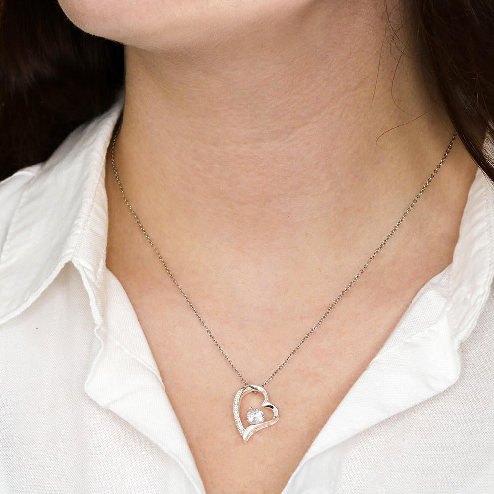 TO MY GRANDDAUGHTER FOREVER LOVE NECKLACE GIFT SET - GRINCH