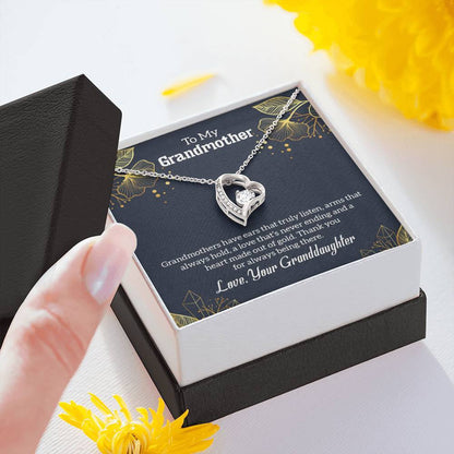 To My Grandmother - Heart Made Of Gold - From Granddaughter