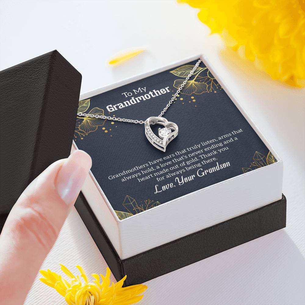 To My Grandmother - Heart Made Out of Gold - From Grandson