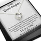 You Were Once My Little Granddaughter, Heart Necklace