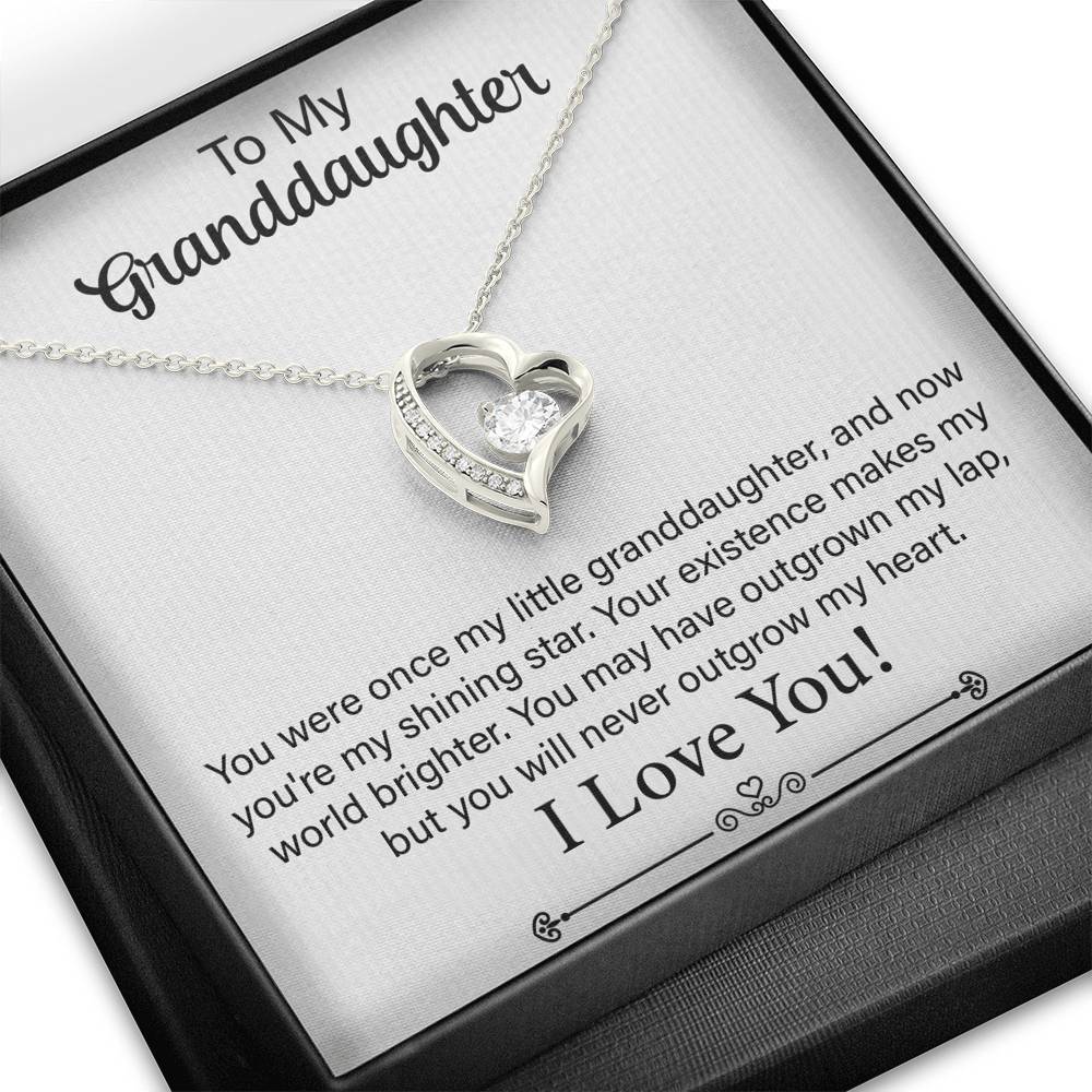 You Were Once My Little Granddaughter, Heart Necklace
