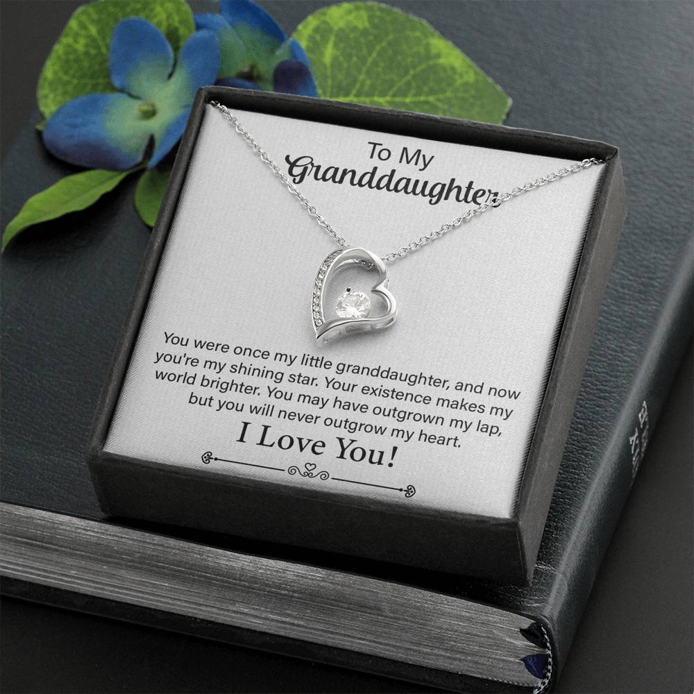 You Were Once My Little Granddaughter, Heart Necklace