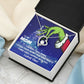 TO MY MOM FOREVER LOVE NECKLACE GIFT SET - GRINCH