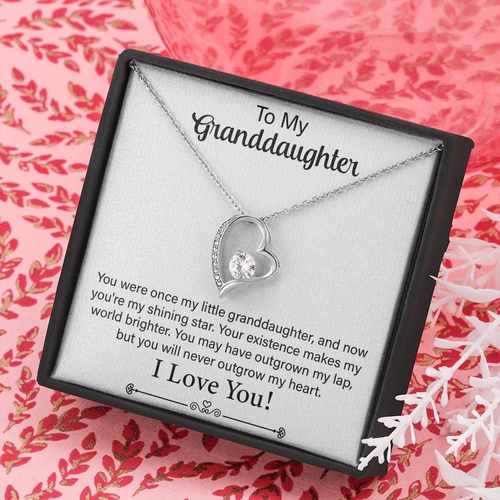 You Were Once My Little Granddaughter, Heart Necklace