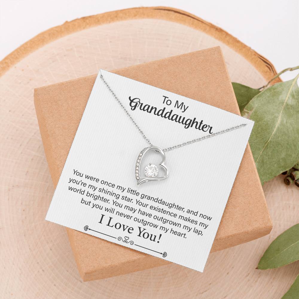 You Were Once My Little Granddaughter, Heart Necklace