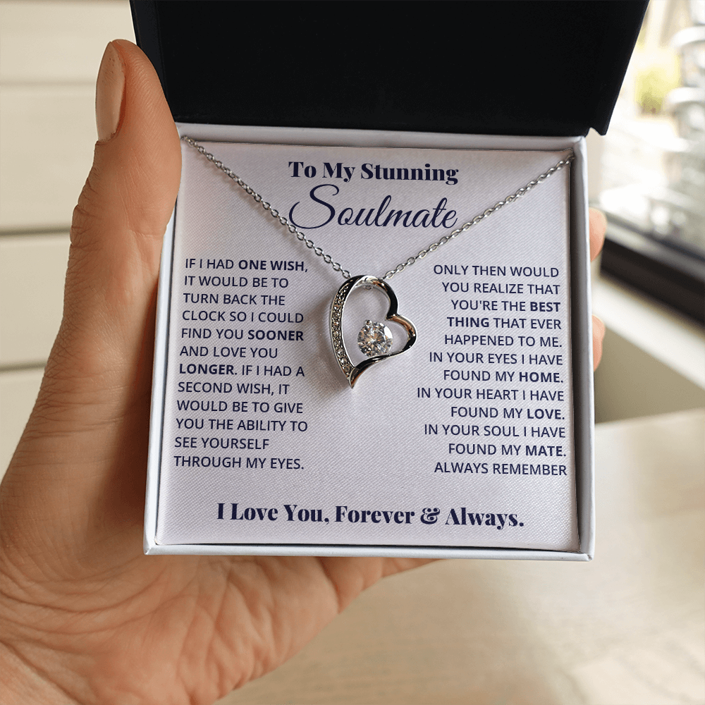 Soulmate - Stunning  - Forever Love Necklace